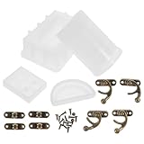 ERINGOGO 百宝箱シリコン型エポキシモールド 強耐摩耗性 高伸縮性 手作り宝箱ジュエ ス キャンディ収納 小物ケース作成用