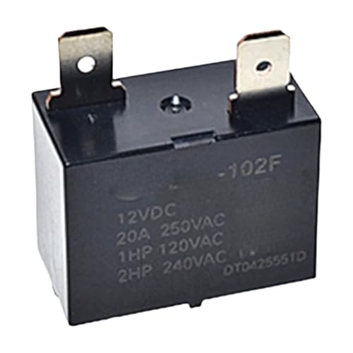 Relais JQX-102F 12VDC 20A pour éviter les surcharges de circuit