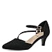 Produktbild s.Oliver Damen Pumps mit Riemen Spitz Elegant, Schwarz (Black), 39
