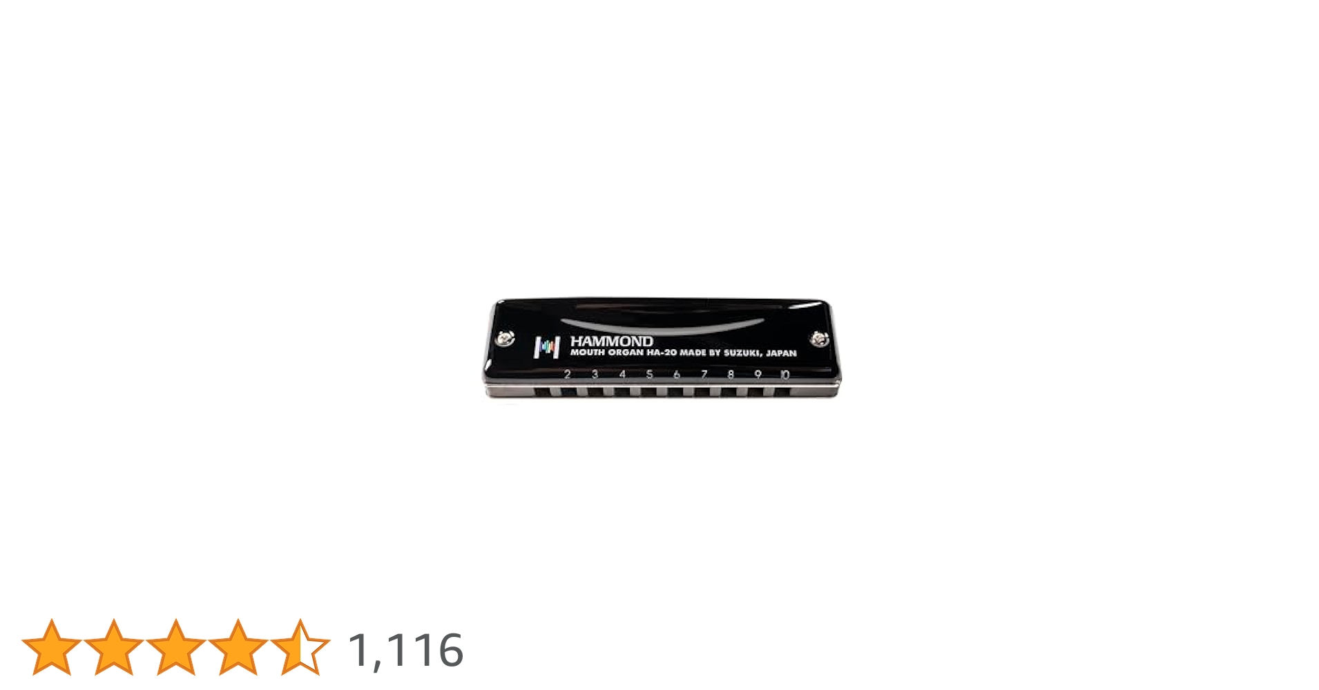 Amazon.co.jp: スズキ(Suzuki) HAMMOND ハモンド 10穴ハーモニカ