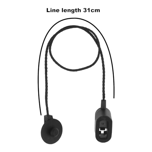 SG Store 1 Satz Hutablage Ersatzschnur 2423830 Kompatibel mit Ford Fiesta MK8 Benzin 2017–2021 Hinterer Hutablagengurt Schwarz