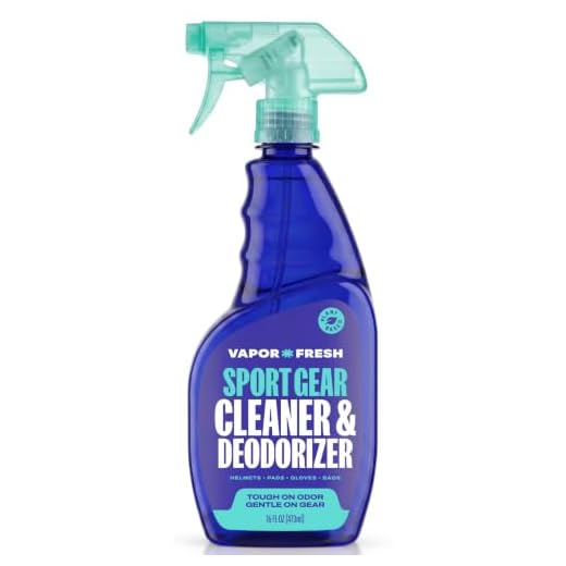 Vapor Fresh Natural Sports Deodorizing Spray for Gym and Fitness Equipment - Boxing Glove Deodorizer, Yoga Mat Cleaner and Sports Gear Spray, 16 Ounces (1-Pack)