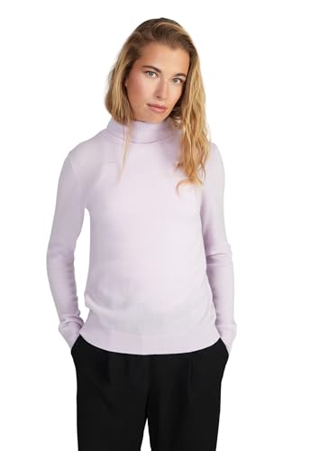 Image of Style & Republic Women's 100% Cashmere Slim Turtleneck Pullover Sweater