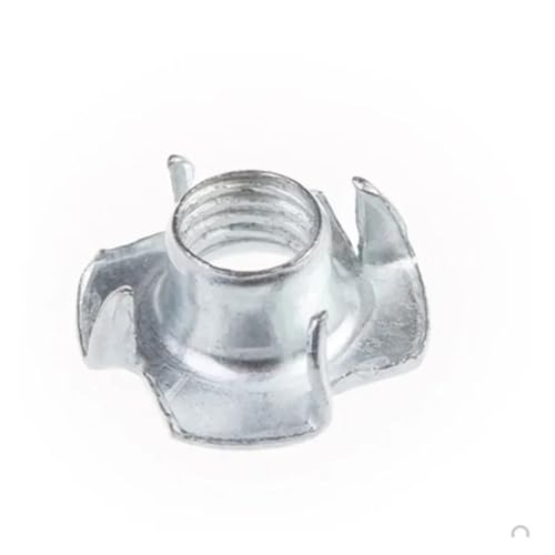 Dado a T a quattro griffe zincato da 20 pezzi M2 M3 M4 M5 M6 M8 M10(M2 20PCS)