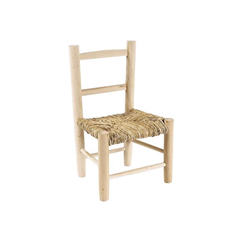AUBRY GASPARD NCE 1190 Chaise Enfant en hêtre Brut