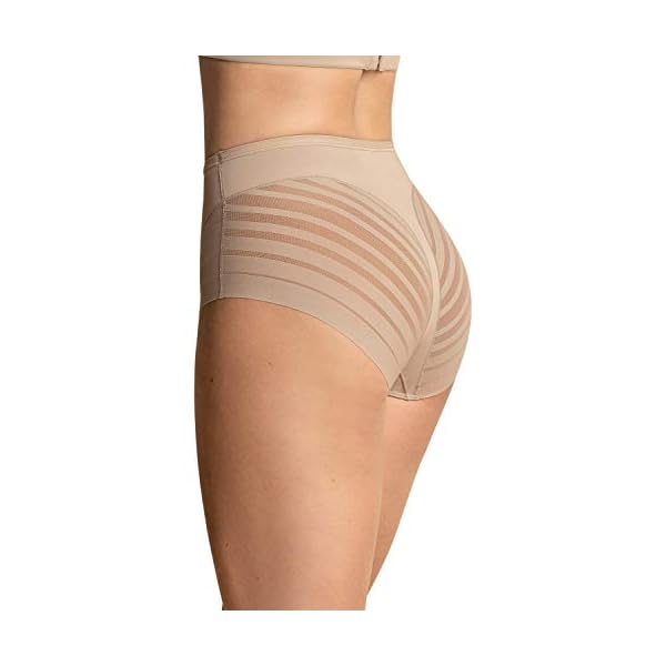 Leonisa-everyday-tummy-control-thong-for-women-Butt-lifter-effect-underwear Leonisa Women's No Show Invisible Comfy Tummy Control Classic Panty,Nude,X-Large,X-Large,Nude