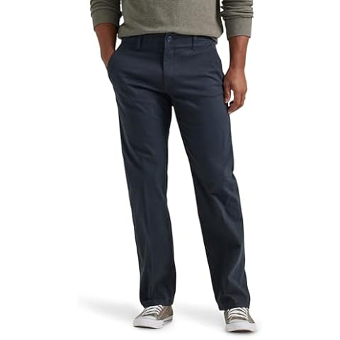 Lee Men's Extreme Motion Flat Front Pants Cover