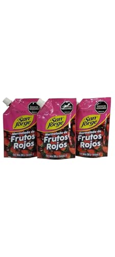 MERMELADA DE FRUTOS ROJOS - SAN JORGE - PAQUETE DE 3-200 G