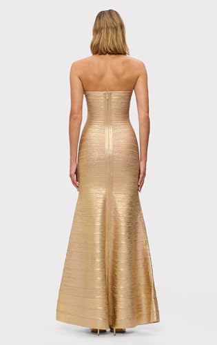 Hervé Léger, The Metallic Sara Gown, S — view 4