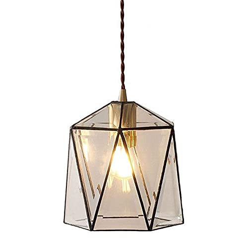 Pendant light verre de qualité supérieure au design architectural