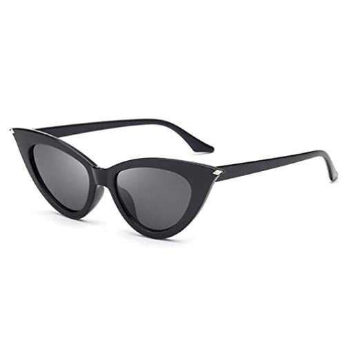 Retro Triangle Sunglasses Narrow Cat Eye Sunglasses for Women Clout Goggles Plastic Frame