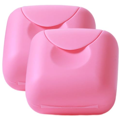 Didiseaon Sets Holder Pink Box for Tampon Storage Storage Organizer Organizing Box Portable Pcs