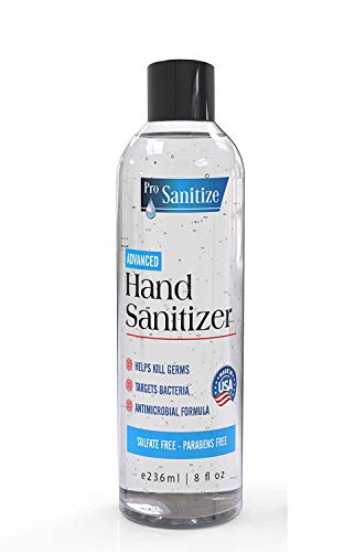 Pro Sanitize-Hand Sanitize Cleaning Gel - 1PK 8 fl oz Press Cap Bottle