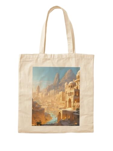Sac fourre-tout Visit Palestine 9 en toile écoresponsable pour le quotidien