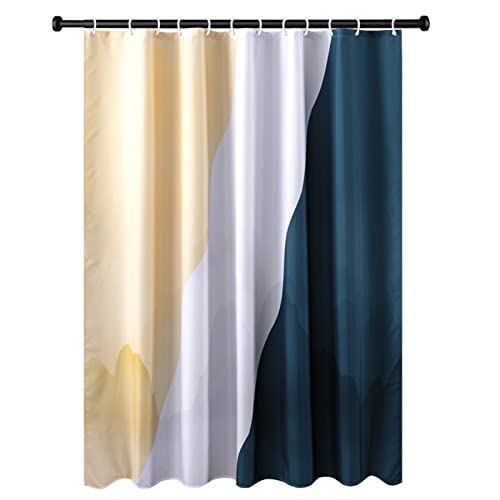 Rideau de douche imperméable KnSam 180x200 en polyester anti-moisissure
