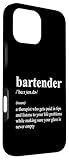 Zoom IMG-2 divertente bartender definizione bartending custodia Zoom IMG-2 divertente bartender definizione bartending custodia