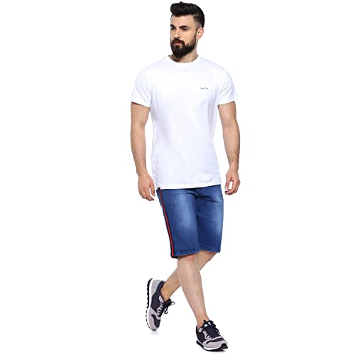 Image of CAHOOT Men's Denim Jeans for Regular Wear | Denim Fabric | Slim Fit | Jeans Crafted with Comfort Fit and High-Performance for Everyday Casual Wear