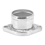 Verbesserte Abdichtung: Der Flanschadapter verfügt über eine starke Verbindungsdichtleistung und verbessert effektiv die Turboeffizienz. Dadurch wird sichergestellt, dass Ihr Auto in Top-Zustand fährt, die Leistung maximiert und mögliche Undichtigkeiten minimiert werden.