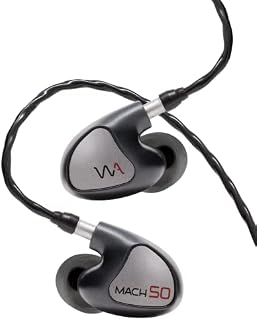 Westone Audio - Mach 50 Universal-IEM-Kopfhörer mit Kabel, 5 symmetrische Armaturen-Treiber, professionelle Musiker-In-Ear-Kopfhörer mit Linum® ESTRON SUPERBaX™-Kabel