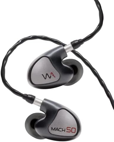 Westone Audio - Mach 50 Universal-IEM-Kopfhörer mit Kabel, 5 symmetrische Armaturen-Treiber, professionelle Musiker-In-Ear-Kopfhörer mit Linum® ESTRON SUPERBaX™-Kabel