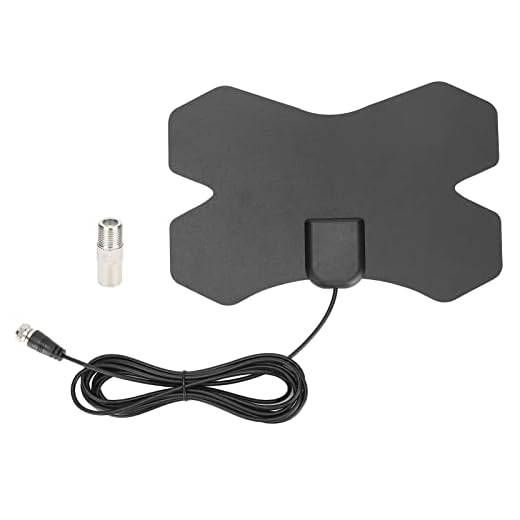 Inomhus-TV-antenn, HD-klar Mottagningsantenn Utan Signalförstärkare, Snabb och Enkel Att Ställa In, för Alla Typer Inbyggd Tuner Home Smart TV/Radio