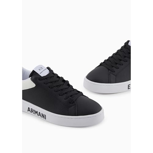 Image of Armani Exchange Men's London Classic Solid Sneakers