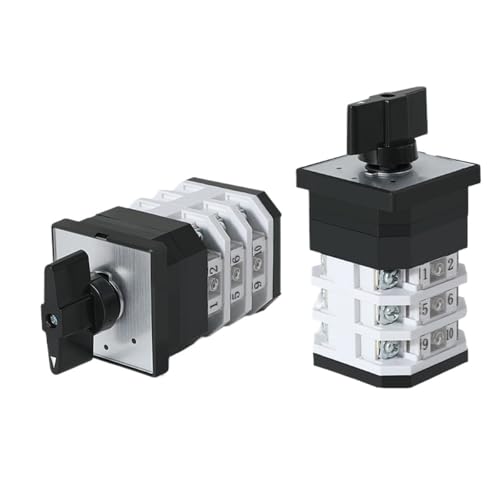 Interruptor de conmutación leva rotativa LW12-16 selector 3 posiciones 3