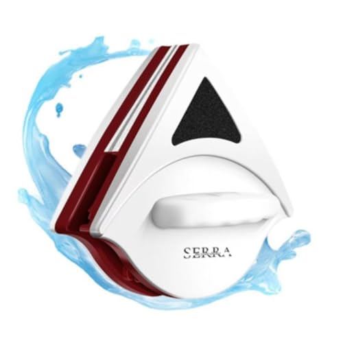 Serra - Lavavetri magnetico 5-13 mm pulisci vetri magnetico Spazzola di pulizia vetri esterni lava vetro sicuro con cordino panno in microfibra Per Finestre, Vetrate e Lucernari