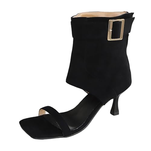 Talons femme sandales rétro à bout ouvert pour sublimer vos pieds sans effort