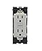Leviton REG15-PG Renu Tamper-Resistant GFCI Outlet, 15-Amp, 125VAC, Pebble Grey