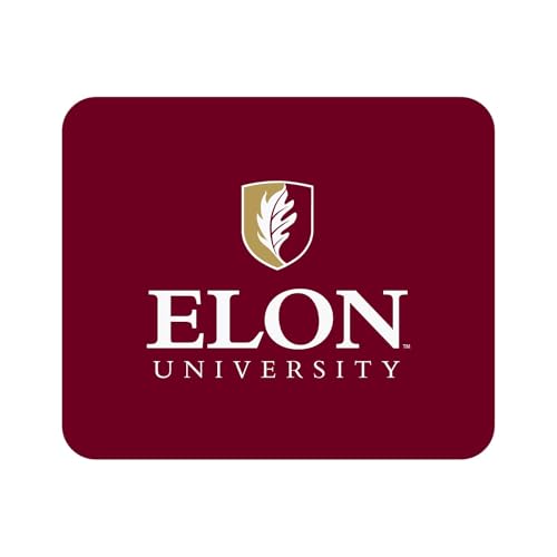 Mouse Pad, Fabric, Elon University Standard/Classic Red