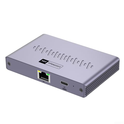 Image of RiseNova 1 to 4 Ethernet Splitter 1000Mbps Gigabit Network Adapter