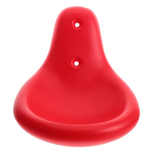 Balancín de plástico de fácil instalación Tofficu con asiento rojo resistente para parques
