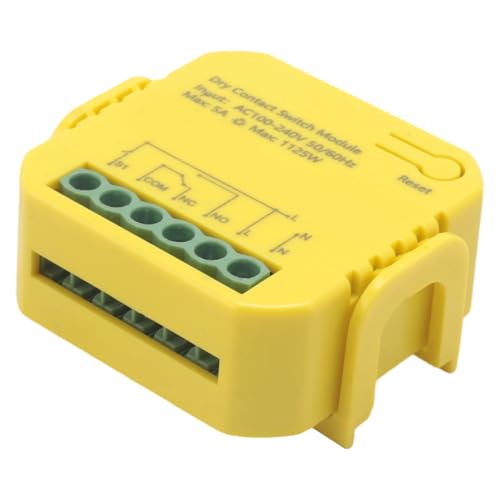 Image of rirue Tuya Dry Contact Relay WiFi Module WiFi Dry Contact Switch Module 5A DC12V 24V AC100-240V