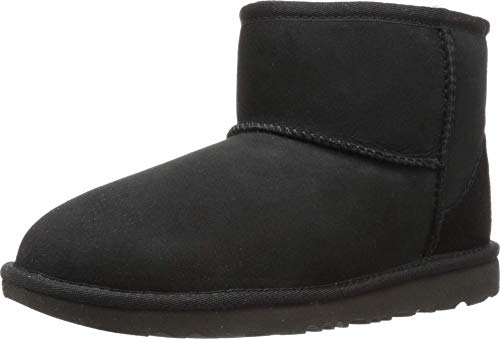 UGG Mixte enfant Mini Ii Classic Boot, Noir, 33.5 EU