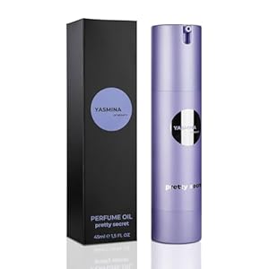Yasmina of Beauty Pretty Secret Parfum Oil para Mujer – Perfume para mujer – Fragancia Floral Intensa y Elegante – 100% Sin Alcohol – Aceites Esenciales Nutritivos