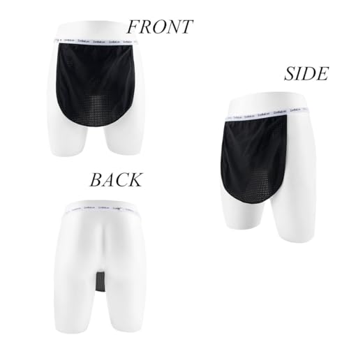 ZONBAILON Men's Thong Underwear Sexy Loincloth Mesh Hole Adjustable Size 6