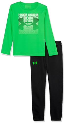 Image of Under Armour Boys 2-piece Long Sleeve Graphic T-shirt and Joggers Set