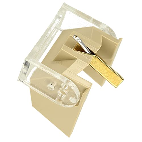 Diamant Stylus Rotel Diamant De Rechange THAKKER RN-5-01 Pour Platine Vinyle Rotel 2 RC-5 - Suisse - Type Sphérique, Couleur Jaune