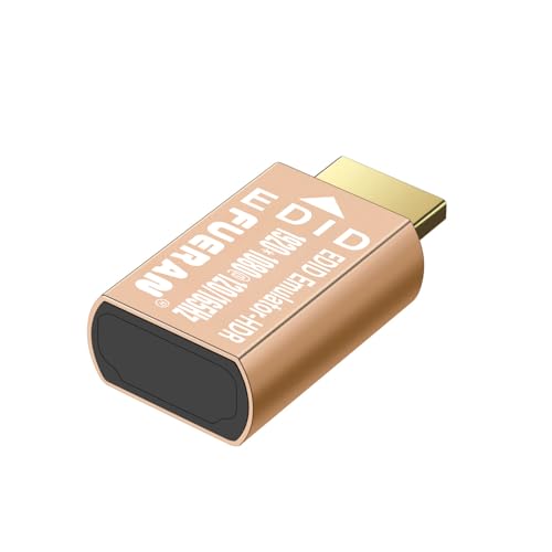 Image of HDMI Dummy Plug Headless Ghost Display Emulator HDMI-Compatible(Fit Headless-1920x1080 New Generation@165Hz) (1920X1080@120-165Hz)