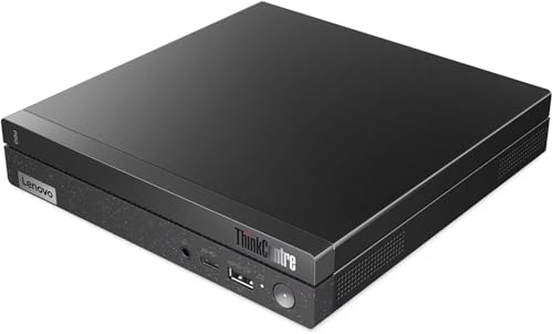 Image of Lenovo ThinkCentre neo 50q Gen 4 Business Mini Desktop Computer • 8-core Intel Core i5-13420H • 64GB RAM • 1TB SSD • Office 365 for The Web • Display Port + HDMI • Wired KB & Mouse • Windows 11