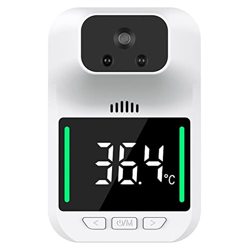 LTLJX Termómetro Infrarrojos De Pared Sin Contacto, Medidor De Fiebre De Personas Con Alarma, Poste De Control De Temperatura Corporal Automático De Entrada Exterior O Interior Cover