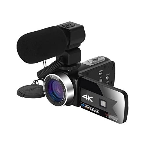 Caméscope de vision nocturne 4K avec carte SD 16Go pour vlog - 6