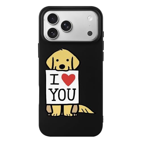 iPhone 17 Pro Max ケース カバー かわいい 犬柄 と互換性のある 携帯ケース アイフォン iPhone 17 Pro Max ケース Case ワイヤレス充電対応 TPU 耐衝撃 人気