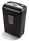 Aurora AU870MA High-Security 8-Sheet Micro-Cut Paper Credit Card Shredder Black (Renewed)