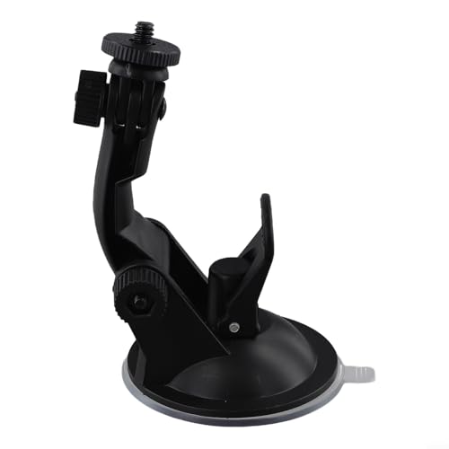 Auto-DVR-Halterung mit Saugnapf für Hero 3+/3/2/Action Cam, verstellbare um 360 Grad drehbare Halterung, ABS-Material, schwarz