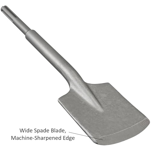 Spkline ACD025 Clay Spade Chisel Bit, Sds-Max Shank Work thumb #3