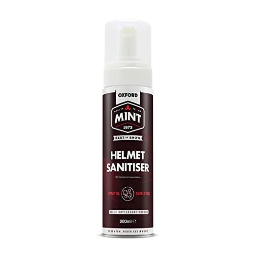 Oxford Mint Helmet Sanitiser Foam 200Ml