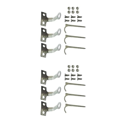 YUPEIUKLI Calentador de Patio, Accesorio de Suelo, Pieza de Repuesto de pie Fijo, fijado al Suelo, Viento Fuerte Que sopla hacia Abajo