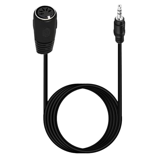 Adaptador 5Pin DIN Hembra a Jack 3.5mm Macho 1.5 m miniatura 1